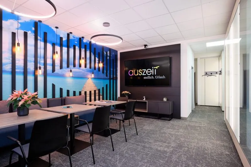 Besprechungsraum für persönliche Reiseberatung bei Auszeit