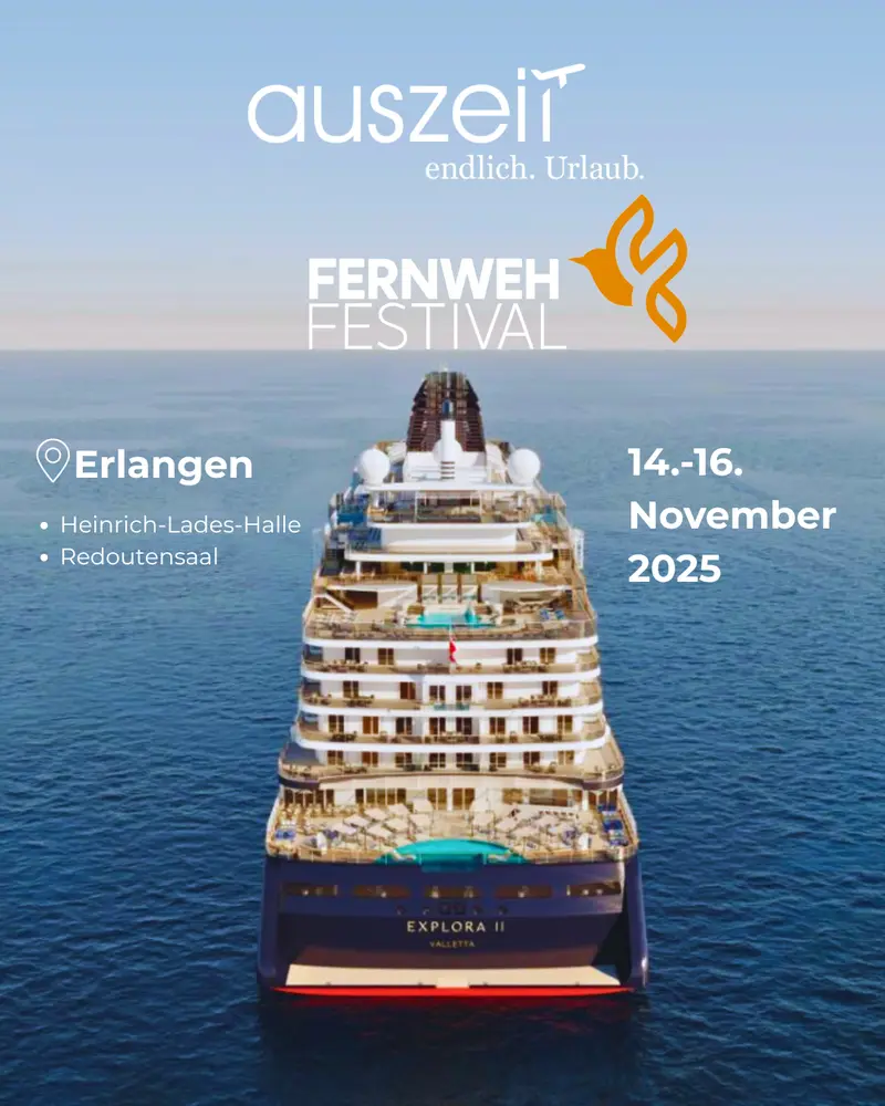 Fernweh Festival Erlangen – Auszeit Reise-Atelier Stand