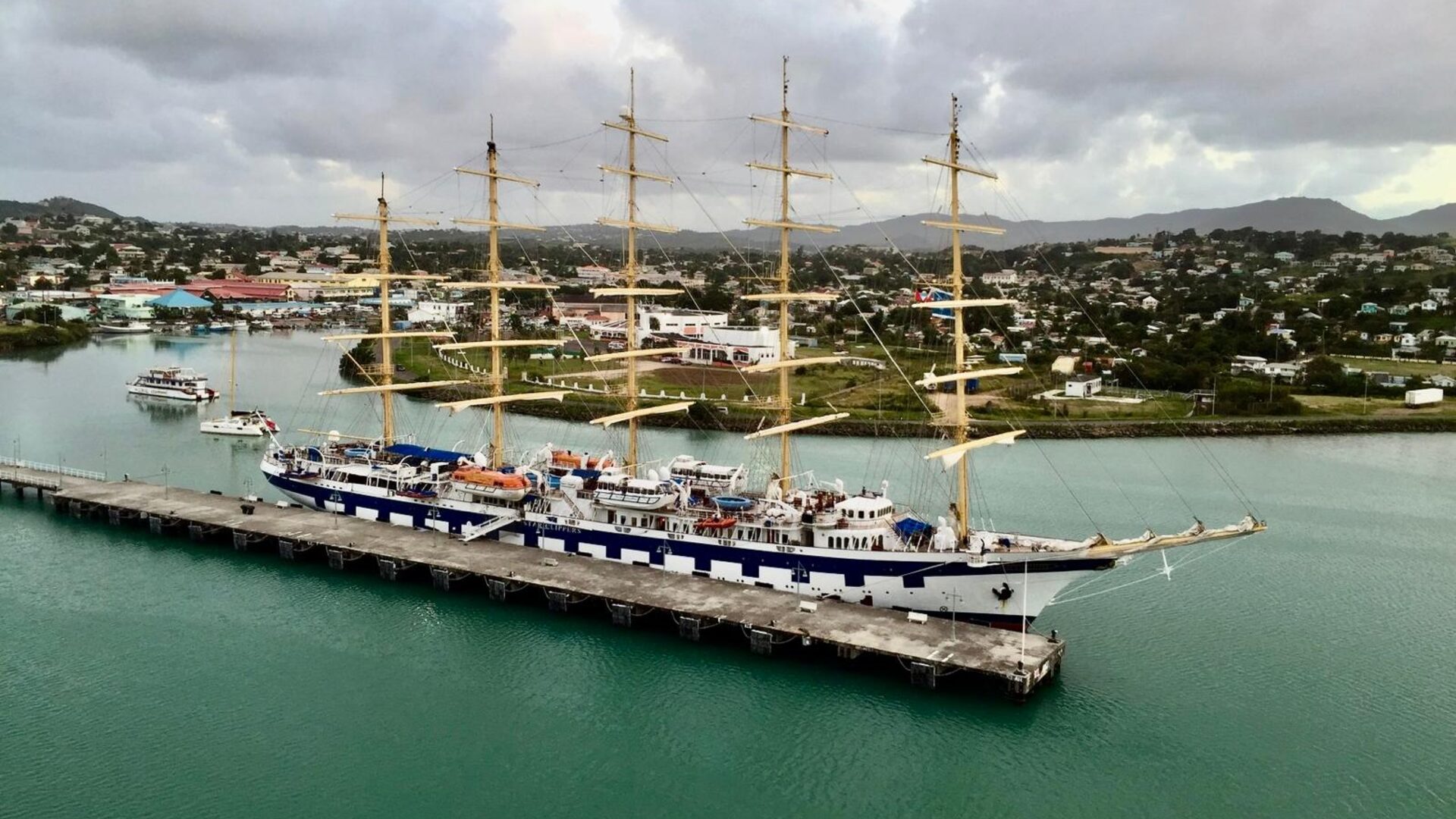 Star Clippers Grosssegler auf See