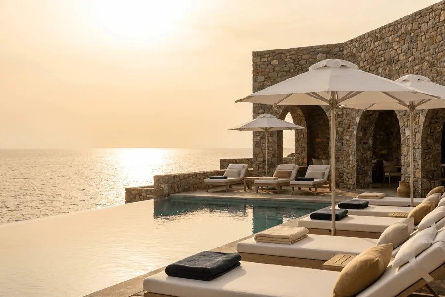 Luxushotel oder Luxuskreuzfahrt