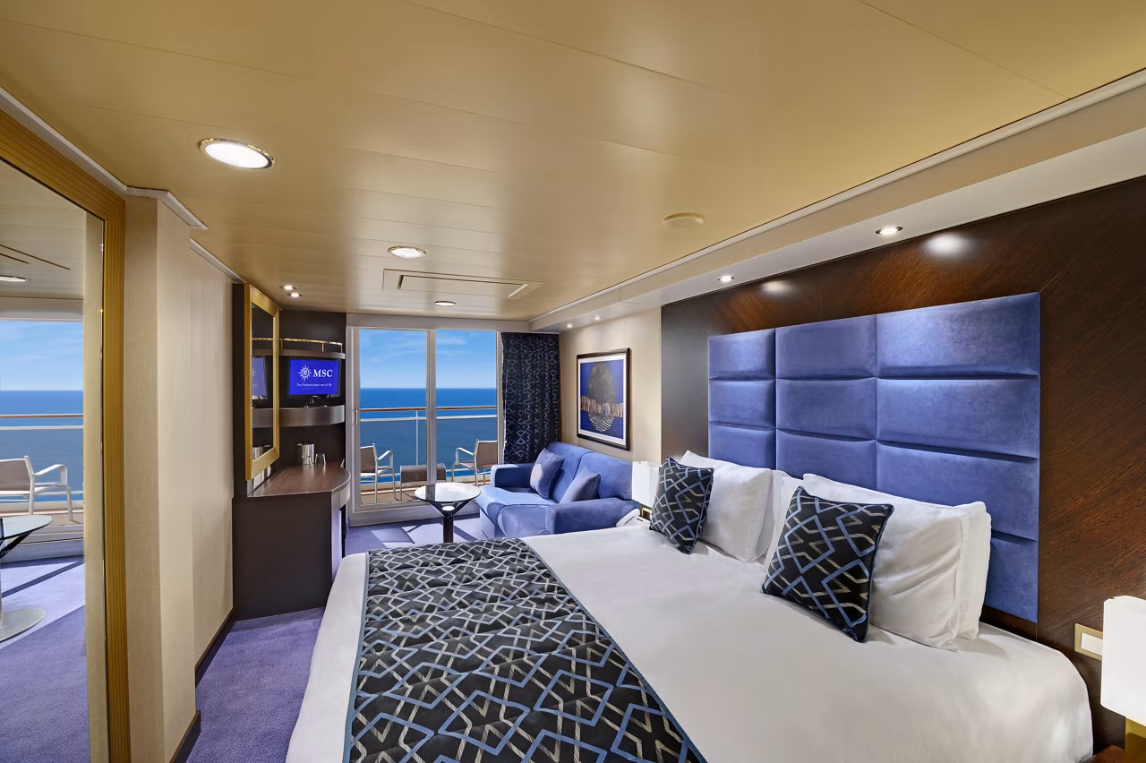 Balkonkabine der MSC Divina