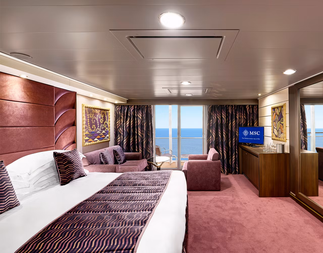 Repräsentative Suite oder MSC Yacht Club der MSC Preziosa