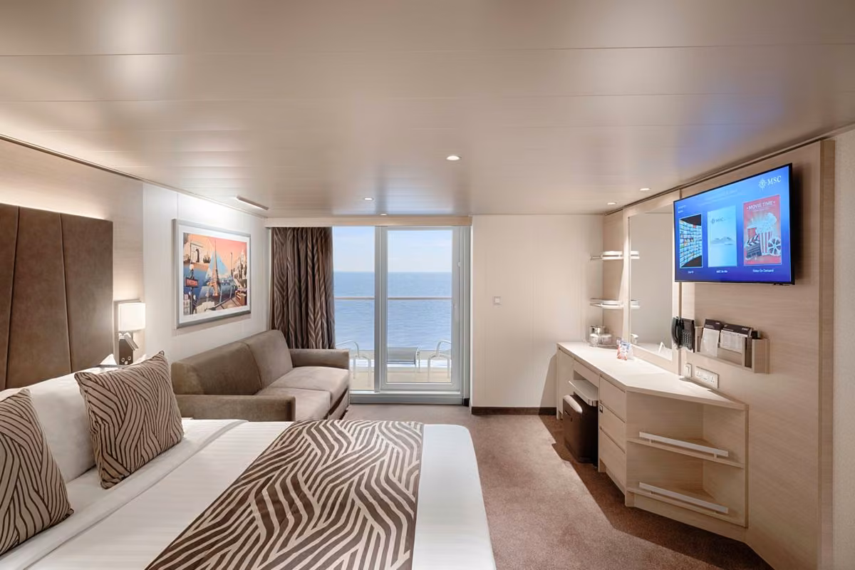 Repräsentative Suite der MSC World Asia