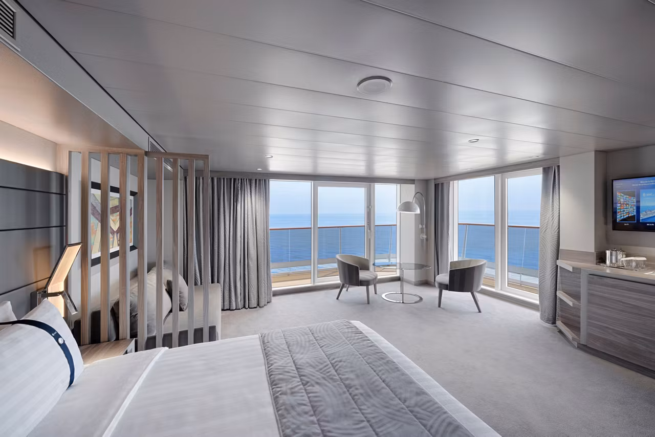 Repräsentative Suite der MSC World Europa