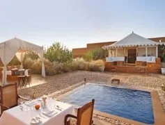 Luxuszelte und Pool im SUJÁN The Serai bei Jaisalmer