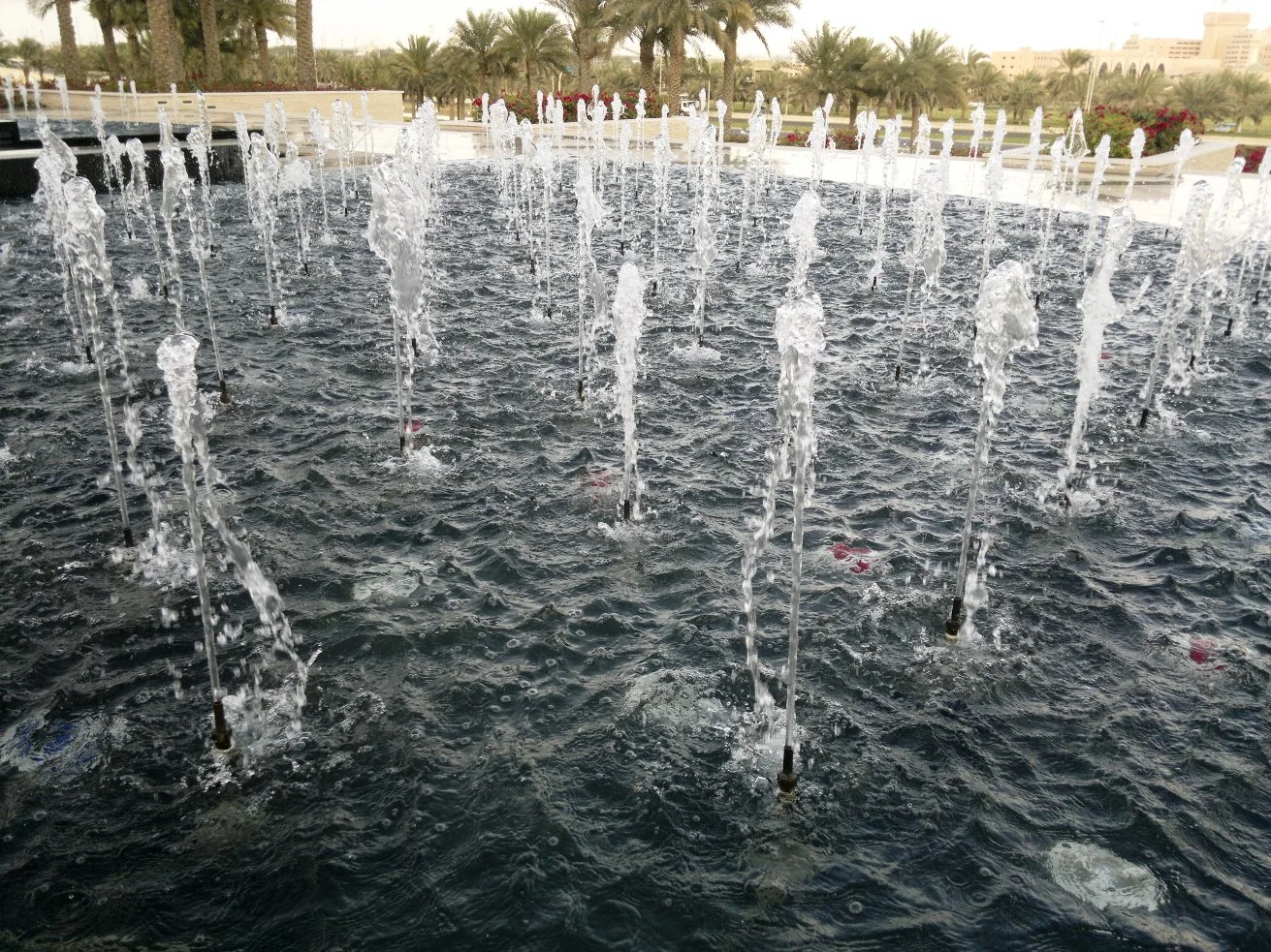 Die Sheikh-Zayed-Moschee in Abu Dhabi